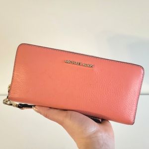 Large Michael Kors Leather Wallet